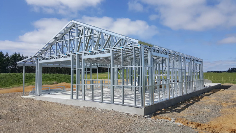 Light gauge steel building frame